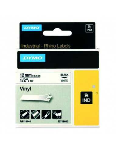 Dymo Rhino Vinyl Tape 12mm x 5.5M...