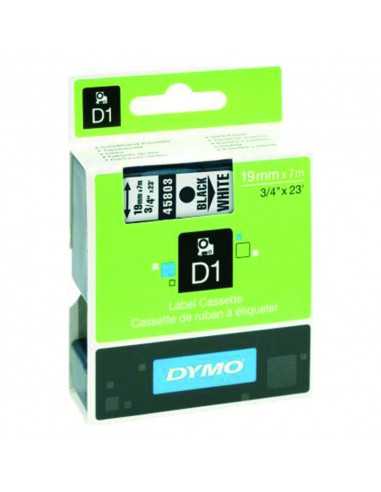 Dymo Label Tape 19mm Black on White