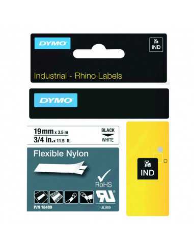 Dymo Rhino Nylon Tape 19mm x 3.5M...