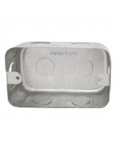 Wall Box Galvanised 4x2