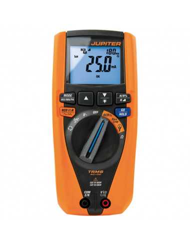 Multifunction Multimeter with RCD TRMS
