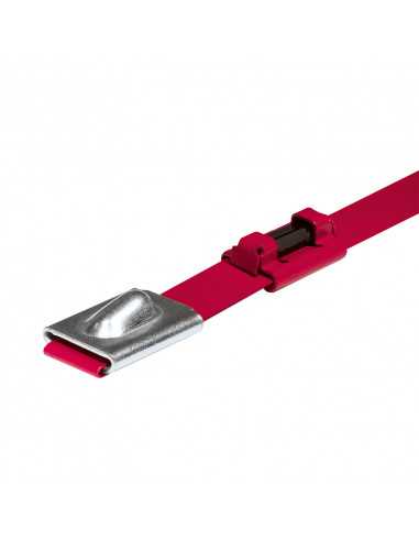 Cable Tie S/S RFID HF 4.6 x 201mm Red...