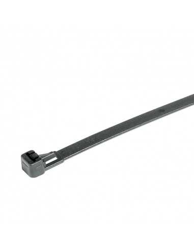 Cable Tie Releasable 145mm x 7.5mm Black