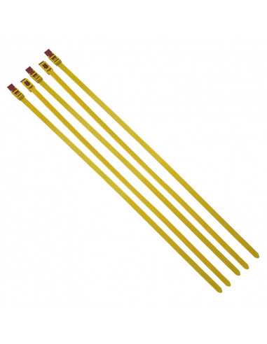Cable Tie Releasable 752x13mm Yellow...