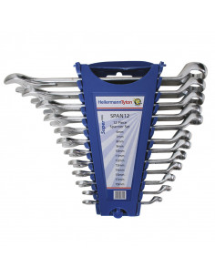 Spanner Set Ring Flat 12 Piece