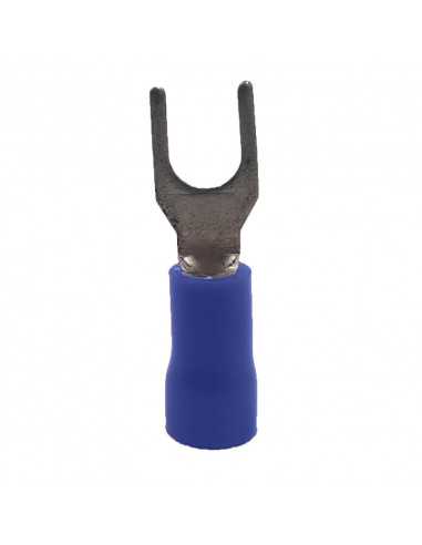 Terminal Twin Grip Spade 3.5mm Blue