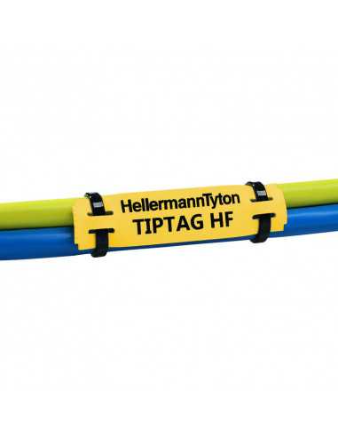 TipTag Halogen Free 15 x 100mm Yellow