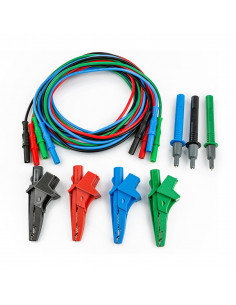 Set 4 cables & Alligator...