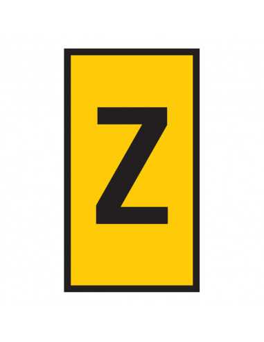Marker WIC 2 1.5 - 2.5mm Yellow Marked Z