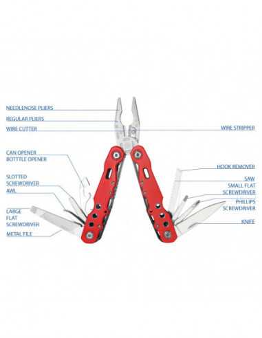 Multitool 6 inch 15-in-1