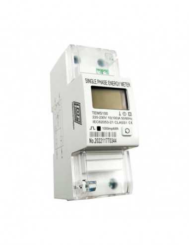 Energy Meter Single Phase 100A Class 1
