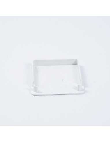 Trunking Solid End Cap 75 x 75 White...