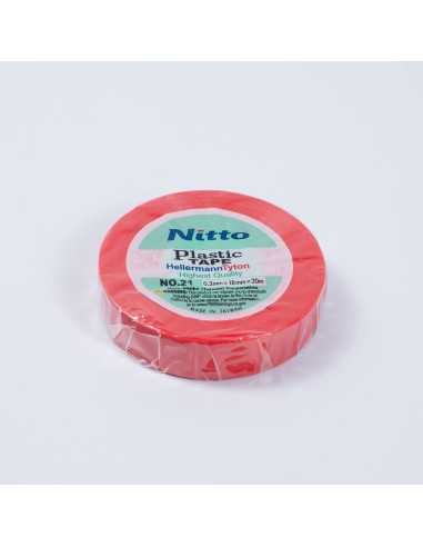 Insulation Tape Nitto .2x18mm Red 1...