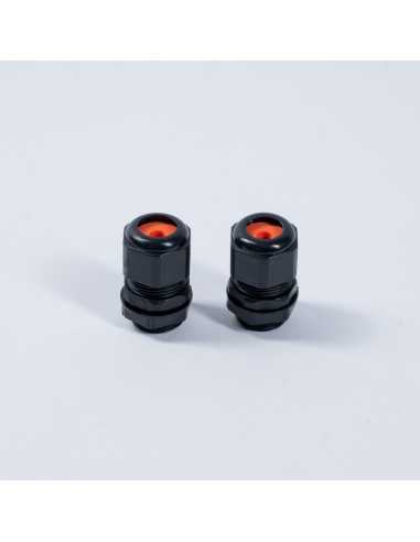 PVC Cable Gland No 00 Black Pkt of 2