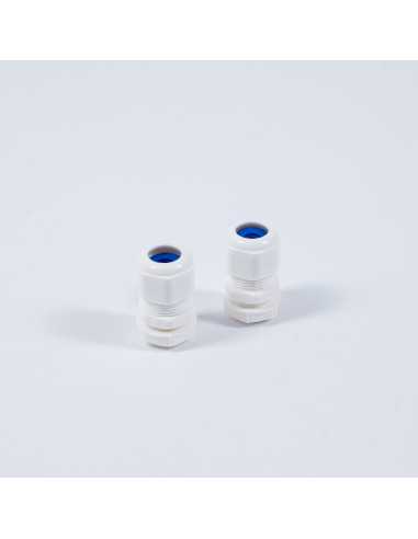 Cable Gland BS No 0 White Pkt of 2 Cable Gland BS No 0 White Pkt of 2