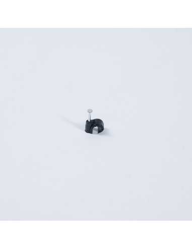 Cable Clips Round 8.0mm Black Pkt of 20 Cable Clips Round 8.0mm Black Pkt of 20