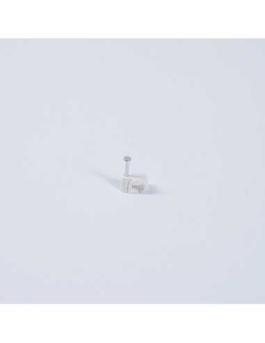 Cable Clips Round 8.0mm White Pkt of 20 Cable Clips Round 8.0mm White Pkt of 20